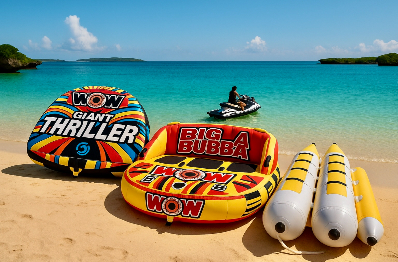 Marine activities at the beautiful beach of Miyako Island
